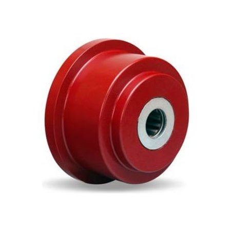 HAMILTON CASTERS Hamilton® Track Wheel 3-1/2 x 1-7/16 - 3/4" Roller Bearing WFT-35H-3/4